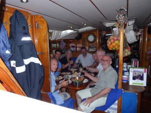 ingen är sjösjuk....ännu