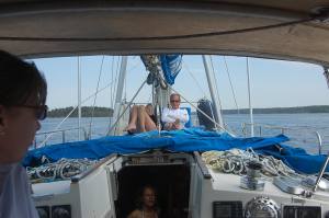 Skipper med flickvän