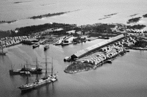 Norrbyskär såg från "den tiden det begav sig"